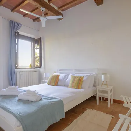 Val D'orcia Con Balcone Panoramico 6' Posti Letto アパート *